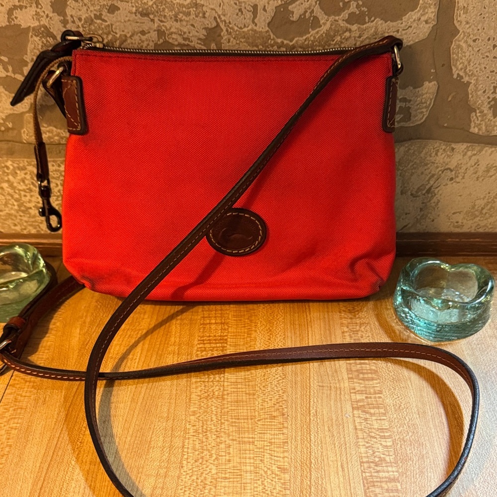 Dooney and Bourke Canvas Crossbody REHAB - Picture 2 of 9